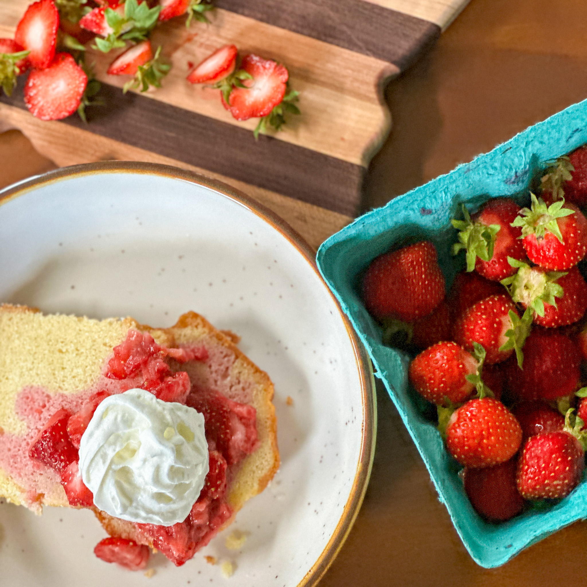 Rosemont Strawberry Pound Cake