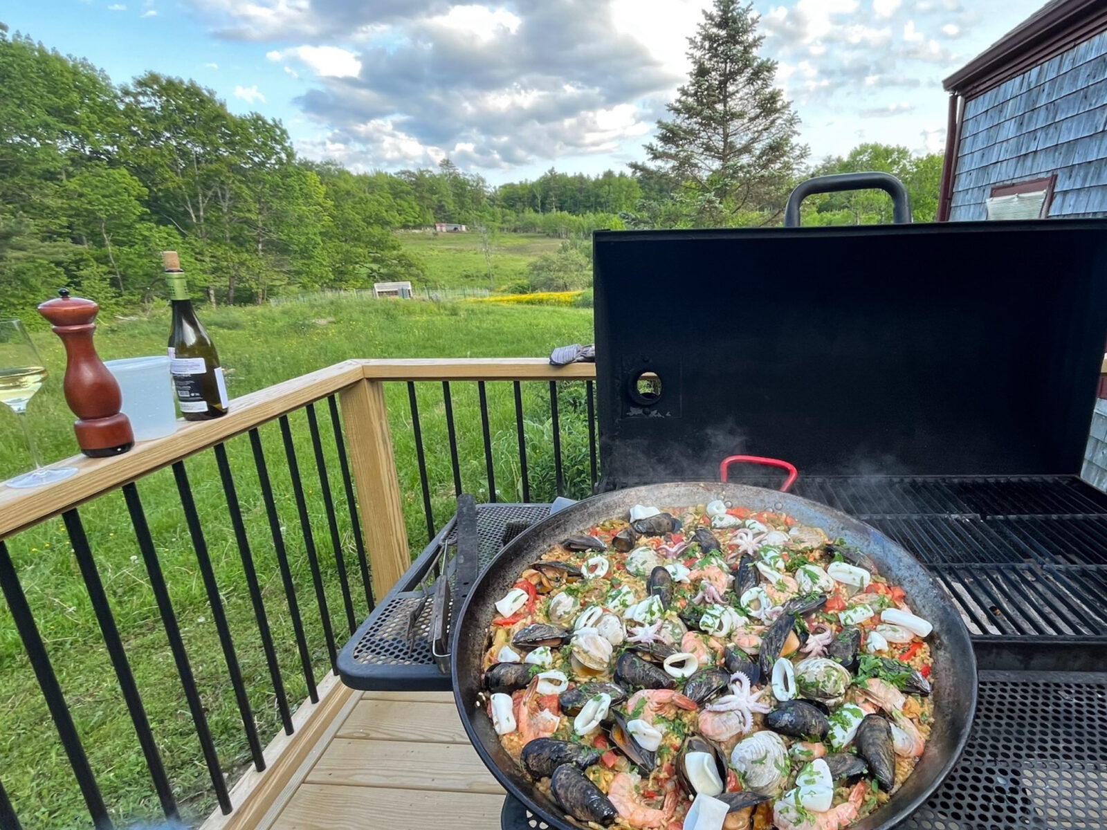 Grilled Paella