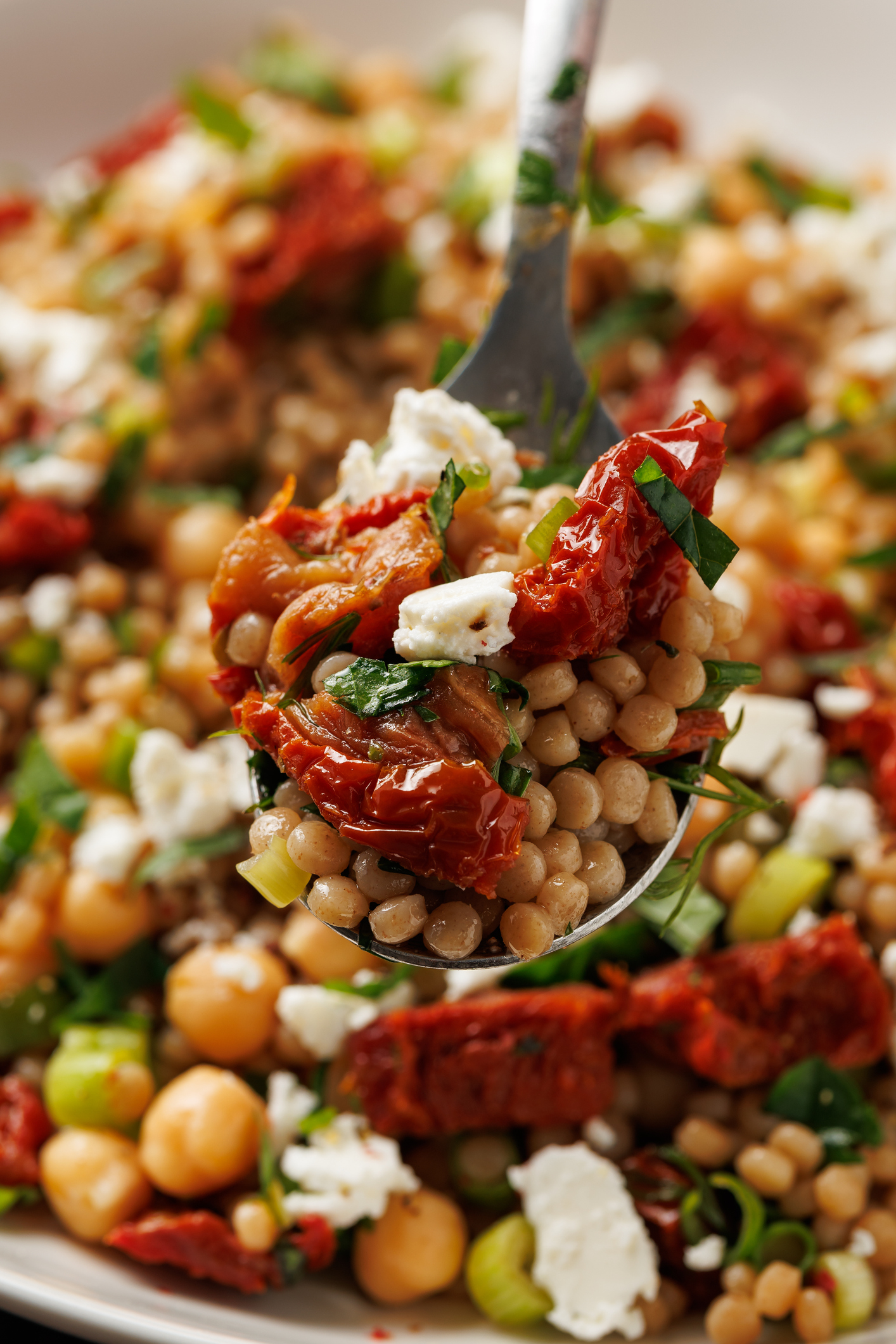 Sun-Dried Tomato & Kale Couscous Salad