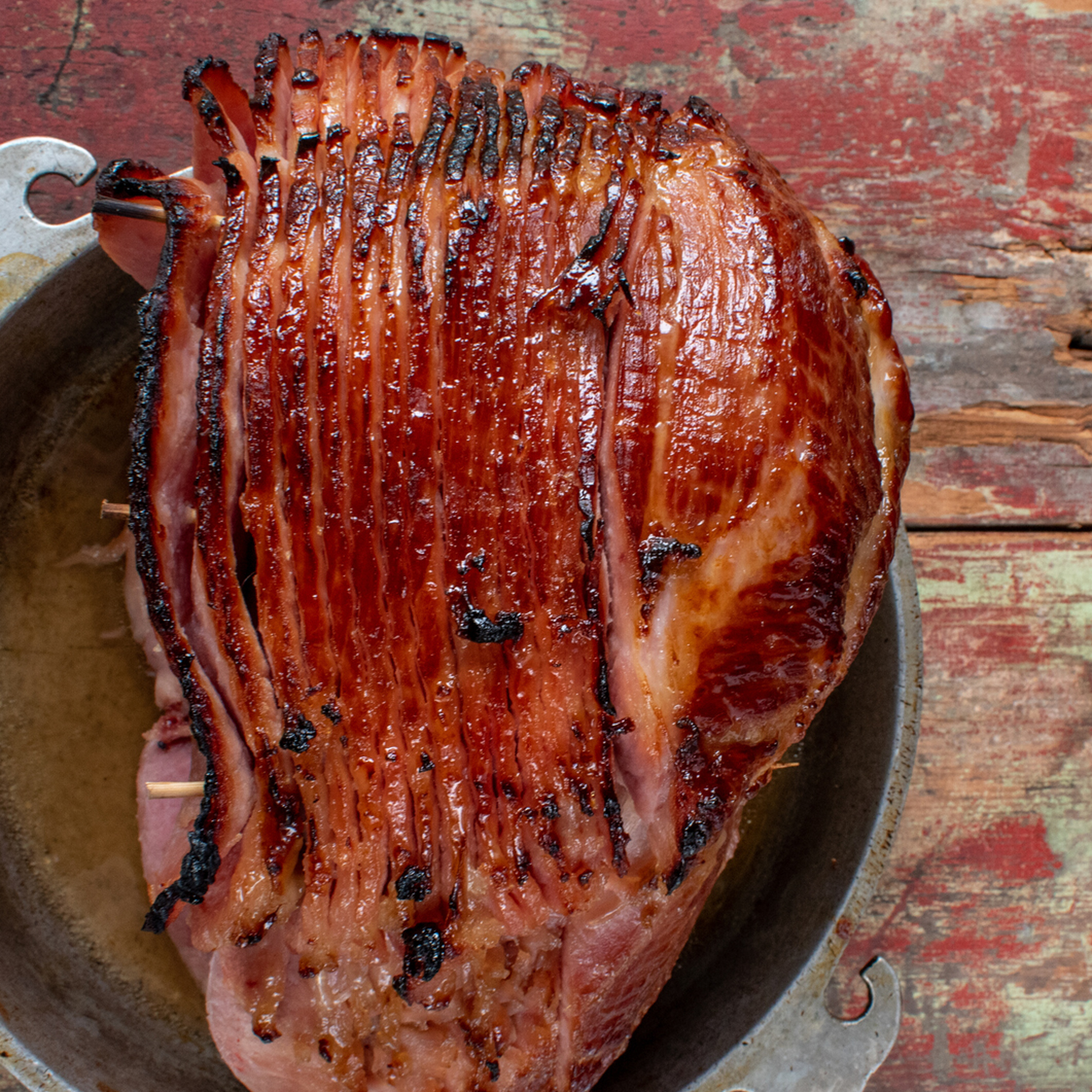 Maple, Fennel & Tarragon Glazed Ham