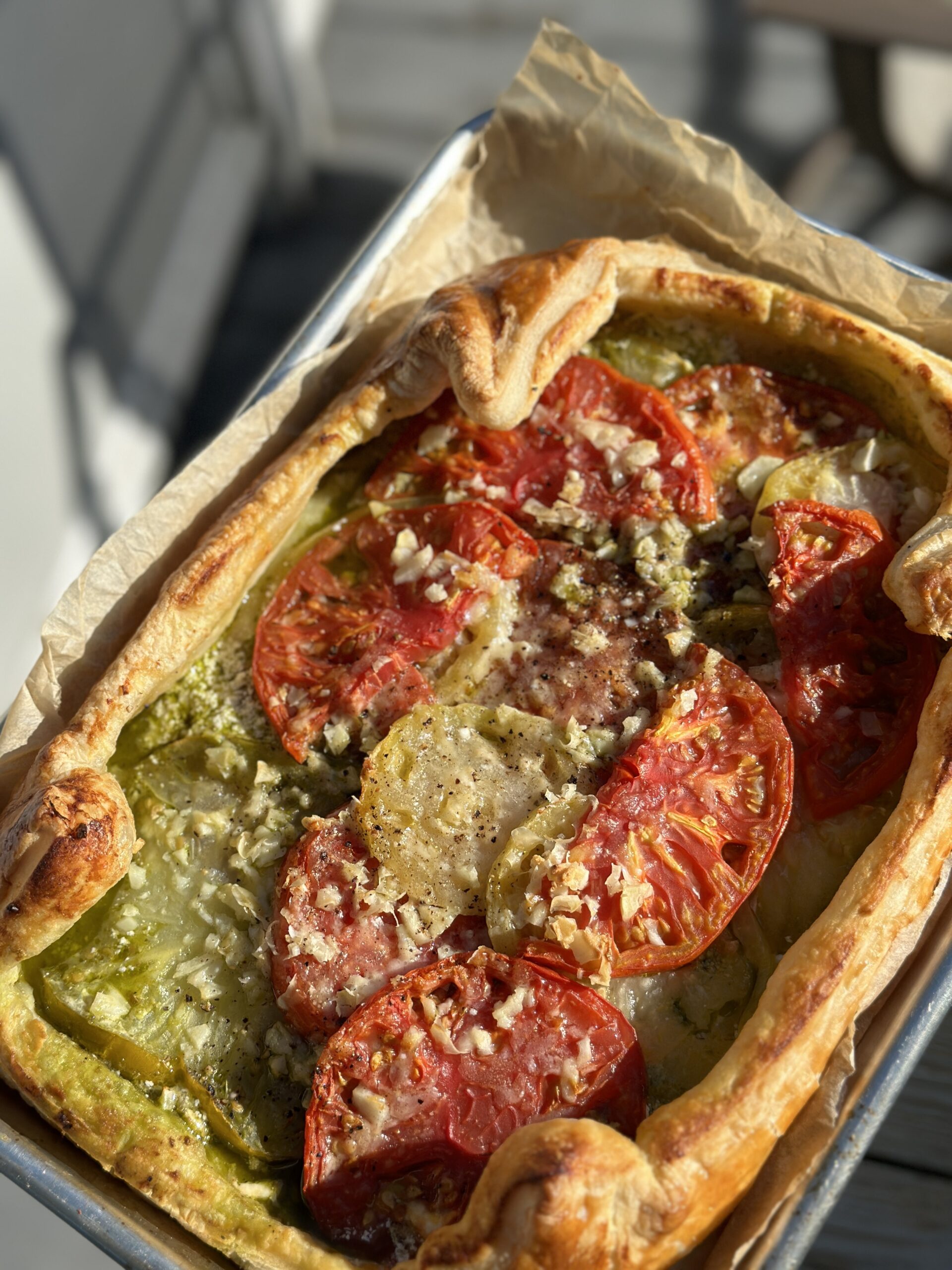 Heirloom Tomato Galette